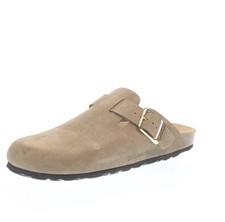 Grunland Sara - Zoccoli In Suede Beige - Donna Scarpe Ciabatte Sabot