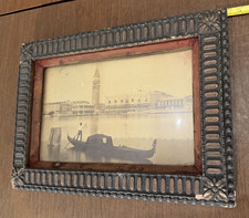 Foto antica incorniciata anni