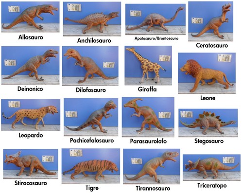 Dinosauri altri animali - dinosauri, e