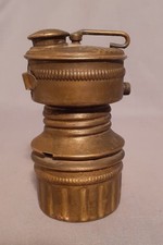 Lampada testa lanterna ottone