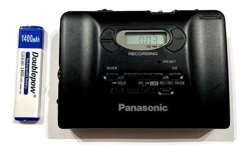 Panasonic s90r registratore - panasonic, rq-s90r