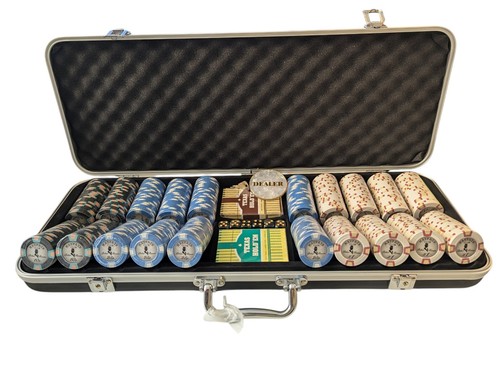 500pc poker cash set - poker, mayfair