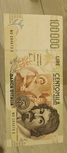 Banconote italiane lire - italiane,