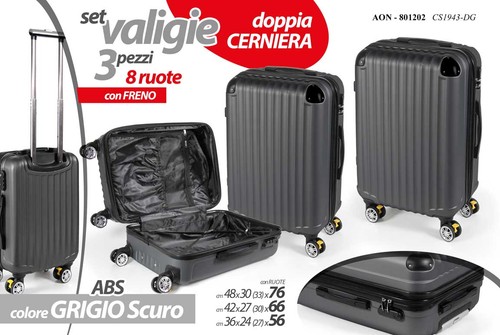 Set valigie viaggio - , trolley