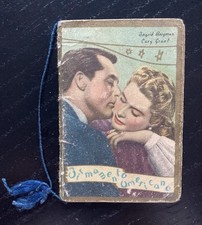 1948 Firmamento americano barbiere Chiampo Mario Caprie calendarietto Torino