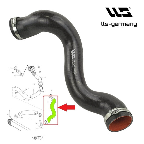 Tubo turbo silicone - turbo, in