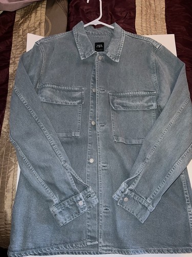 Zara men large denim - large,