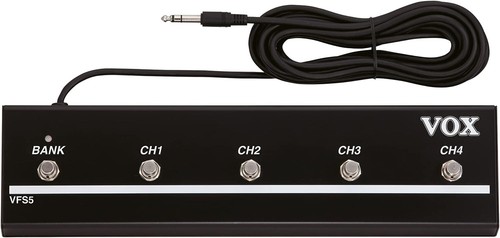 Vox vfs5 footswitch - footswitch, vt