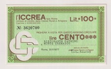 Miniassegni  31.01.77  RISTORANTE PATRINI  - Rif. ICCREA 140