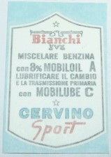 ADESIVO BIANCHI CERVINO SPORT