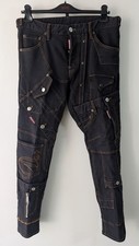 Jeans cargo DSquared2 blu