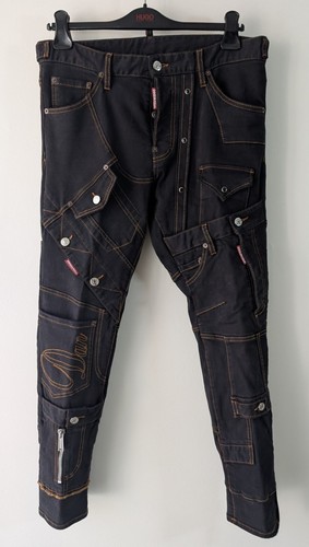 Jeans cargo dsquared2 blu - jeans,