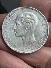 Espagne 5 Pesetas Alfonso XII