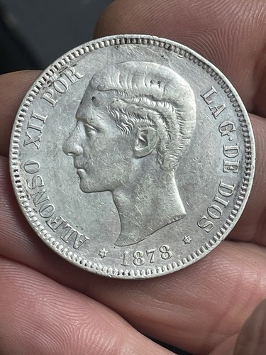 Espagne pesetas alfonso - pesetas, xii