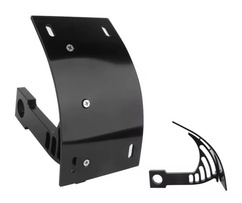 Portatarga laterale moto cnc - laterale,