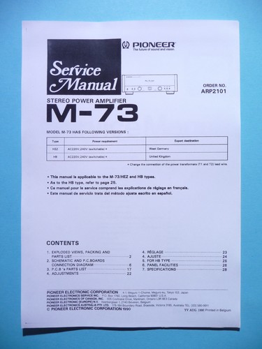 Manuale servizio per - manuale, di