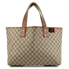 Gucci Borsa Tote Bag in PVC Linea GG Supreme Shelly Autentica dal Giappone