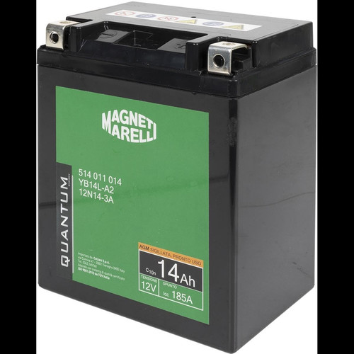 Batteria quantum 14ah agm 185a - agm,