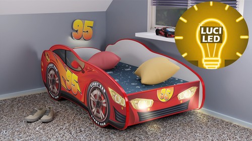 Letto forma macchina - forma, di