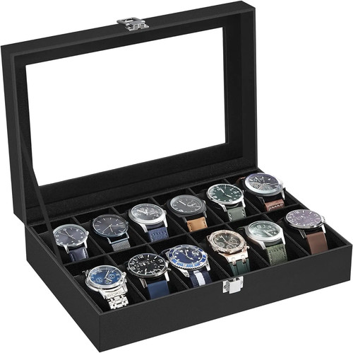Songmics porta orologi 12 - songmics,