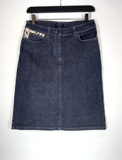 Gonna BURBERRY donna W27 denim