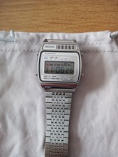 Orologio Seiko A159-4039-G Vintage, quadrante bianco, anni '70. 