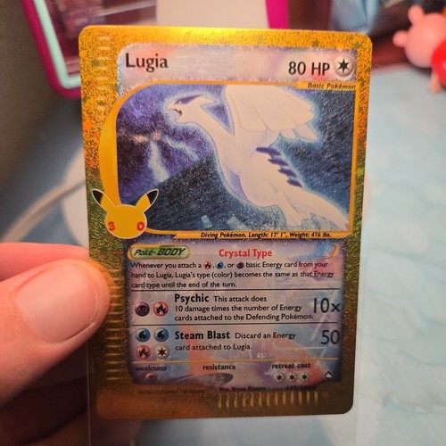 Crystal lugia celebrazioni - crystal, (celebrazioni