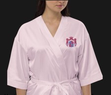 Accappatoio Rosa In Raso NSBC 