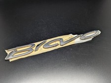 FIAT BRAVO LOGO SIGLA EMBLEMA FREGIO STEMMA SCRITTA TARGHETTA BADGE TARGA NOME