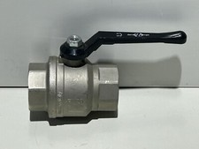 VALVOLA A SFERA FEMMINA - FEMMINA A LEVA 2"1/2 POLLICI  DN65 MADE IN ITALY   CE