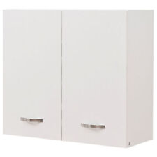 Pensile da Cucina Scolapiatti Sistema Raccogligocce Mobile Minimal Colore Bianco