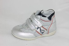 Scarpa bimbo pelle tela