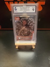 Topps  Star Wars High Tek  1/1 Saw Gerrera Black Hyperspace MGC 9 one of one