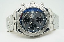 Breitling Chronomat Evolution Grey Dial 44mm Chronograph A13356 A156F17PA 12/...