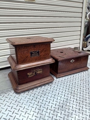 Lotto custodie legno - custodie, in