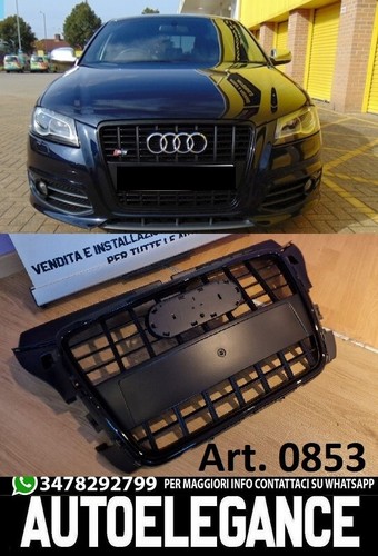 Griglia anteriore nera audi - nera,