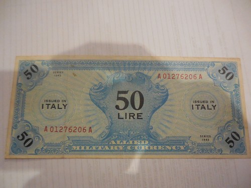 Banconota lire 1943 - banconota,