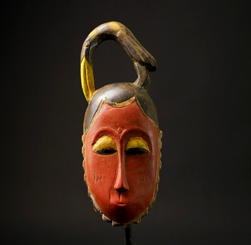 Maschera africana legno - in,