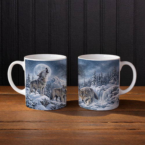 Tazza lupo confezione - tazza, oz