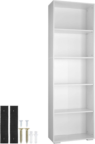 Scaffale per libri con 5 - per,