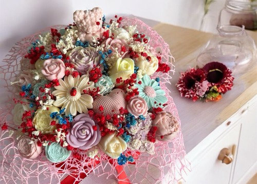 Candela profumata bouquet - , di