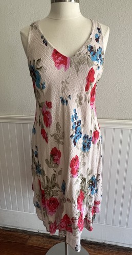 Abito midi 100 lin blanc - 100%,