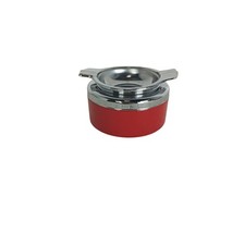 Posacenere vintage rosso senza
