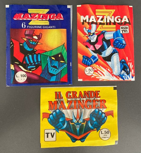 Mazinga bustine vuote aperte - bustine,