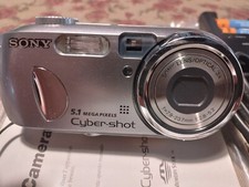 Macchina Fotografica Digitale Sony Cybershot Con Corredo Pile Ricaricabili