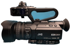Videocamera professionale JVC GY-HM180U AVCHD HDMI SDXC 4K HD con batteria + caricatore