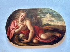 quadri antichi olio su Tavola
