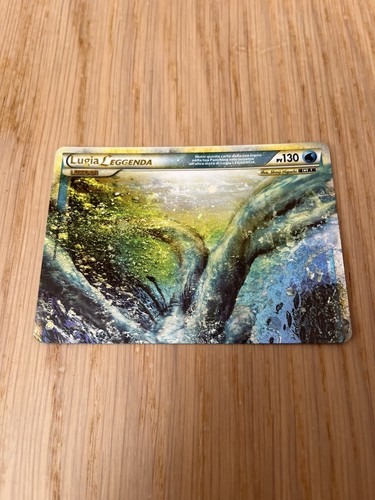 Carta pokémon lugia - carta,