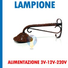 LAMPIONE ANTICO COLORE RUGGINE