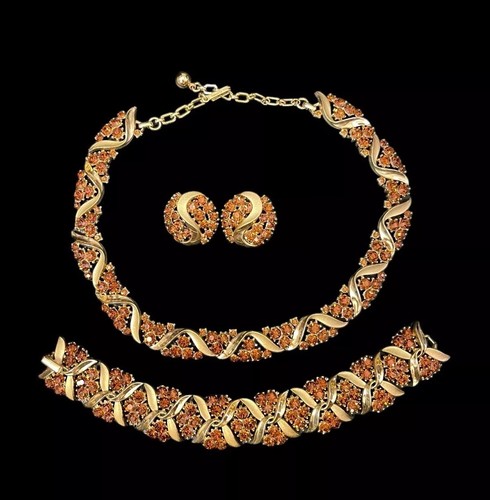 Collana vintage trifari parure - collana,